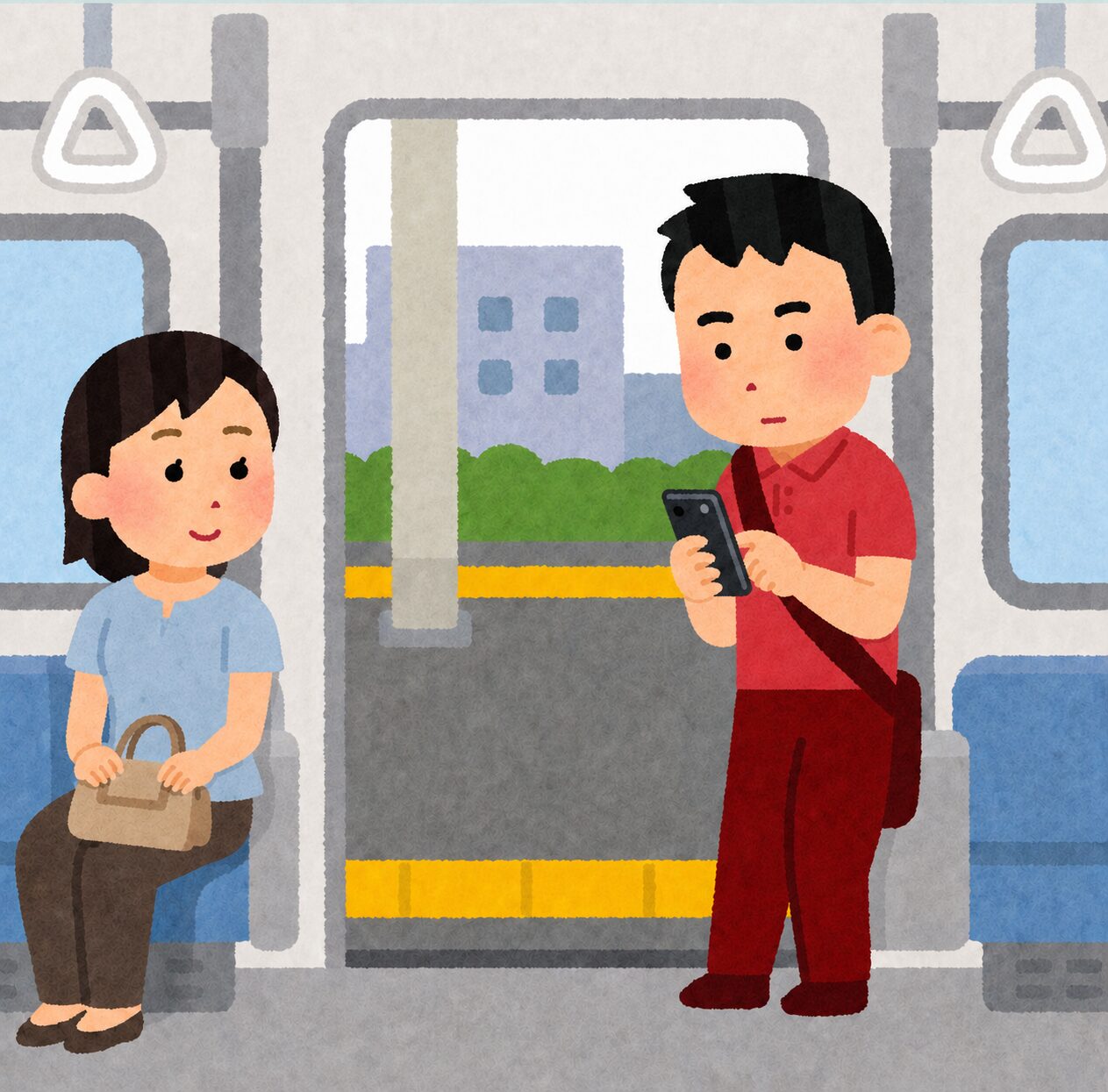 電車内
